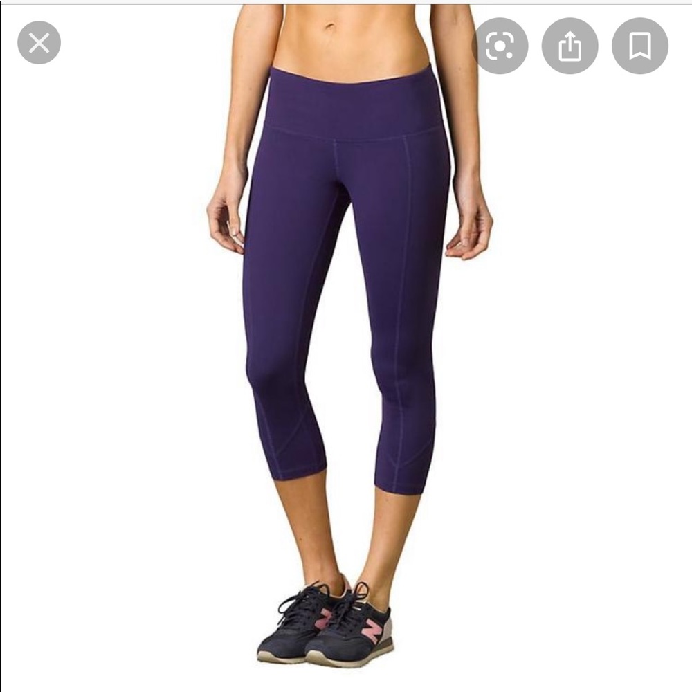 2016 Prana Yoga Clothing Prism Yoga Capri - Picture 1 of 5